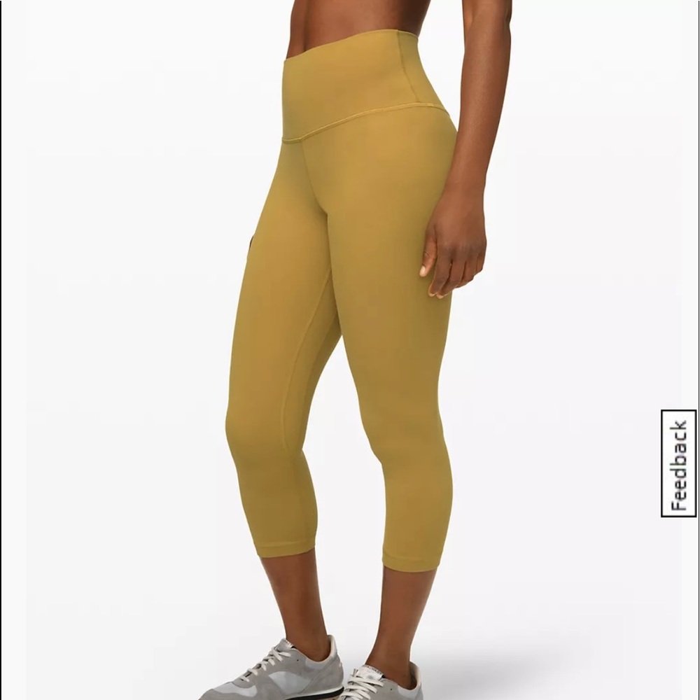 Lululemon Align Size 6 High-Rise Crop 21" Grape Leaf